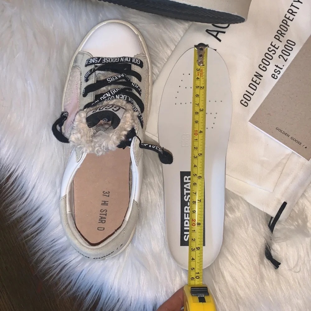 Golden Goose Hi-Star low-top sneakers Size 37 - Picture 14 of 17